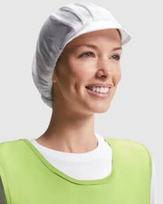 Cofia con rejilla recoge pelo y visera corta rígida Vetonek