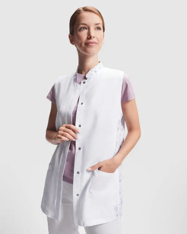 Bata de mujer desmangada Vetonek