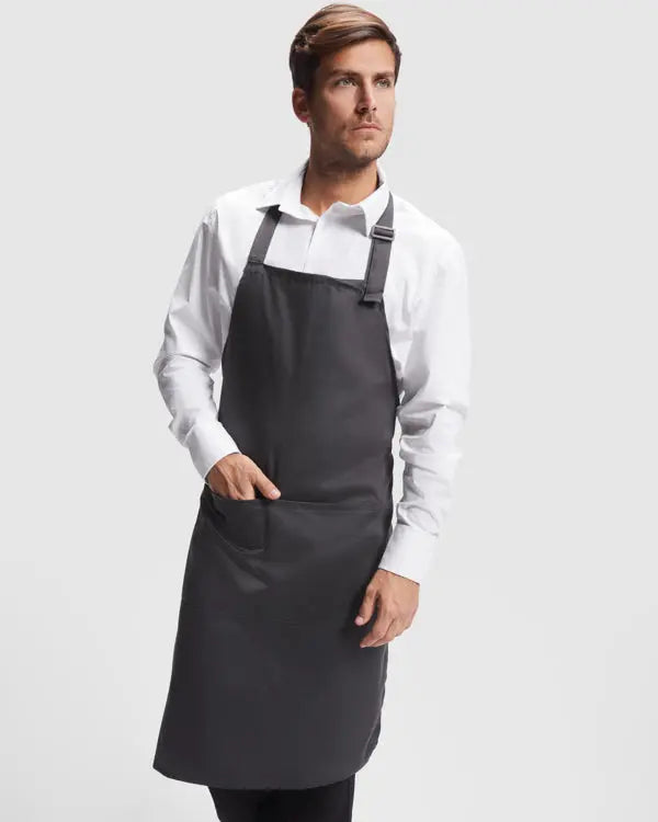 Delantal largo de sarga Vetonek