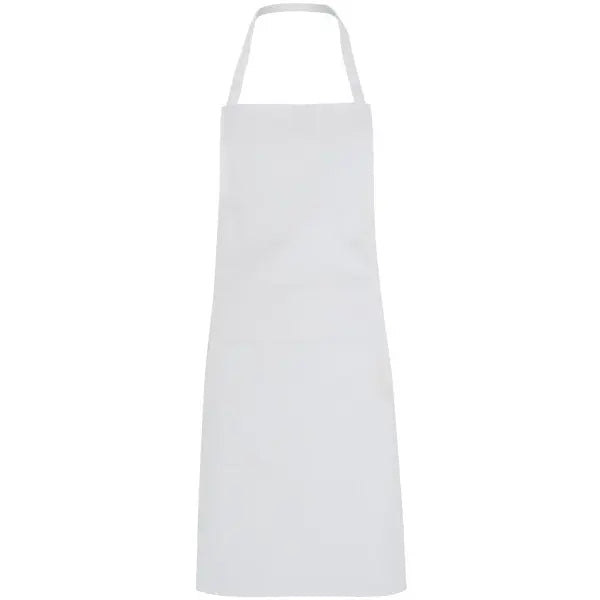 Delantal largo de sarga:· Cinta a tono en cuello Vetonek Vetonek