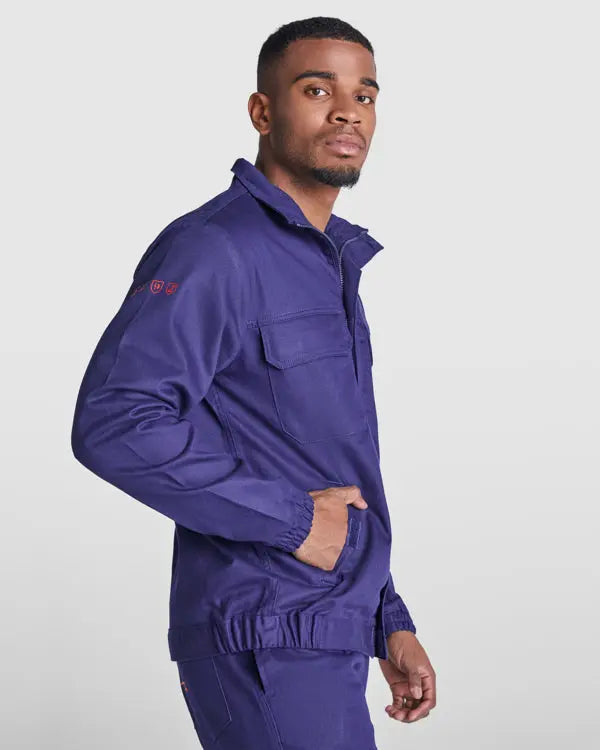 Chaqueta en tejido ignífugo Vetonek