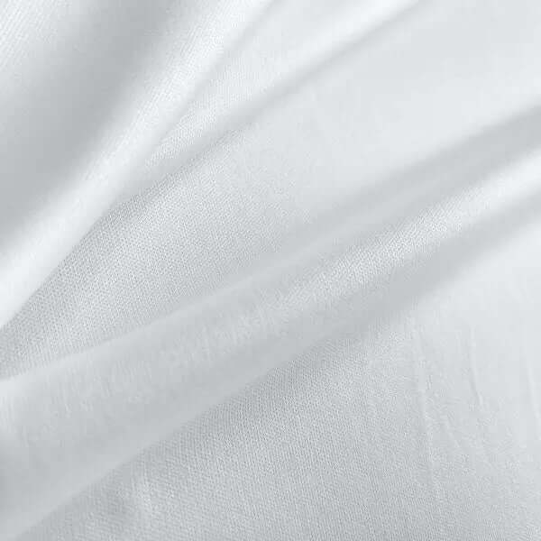 Tejido 100% polyester interlock de color blanco Vetonek Vetonek