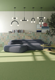 Wohnzimmer mit Terrazzofliese Viterbo Siena - Vetonek