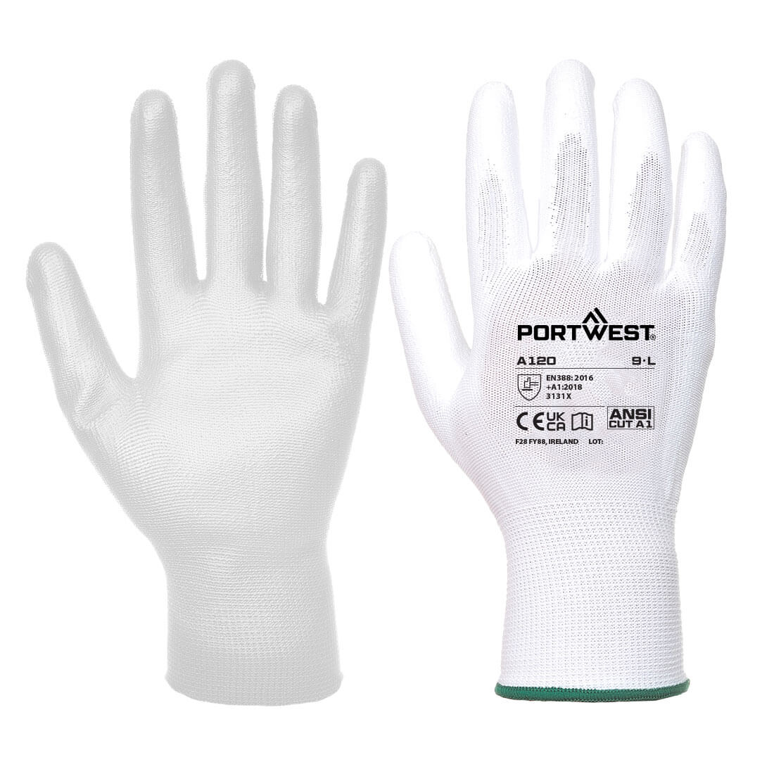 Guantes con puntas de PU vestuario laboral