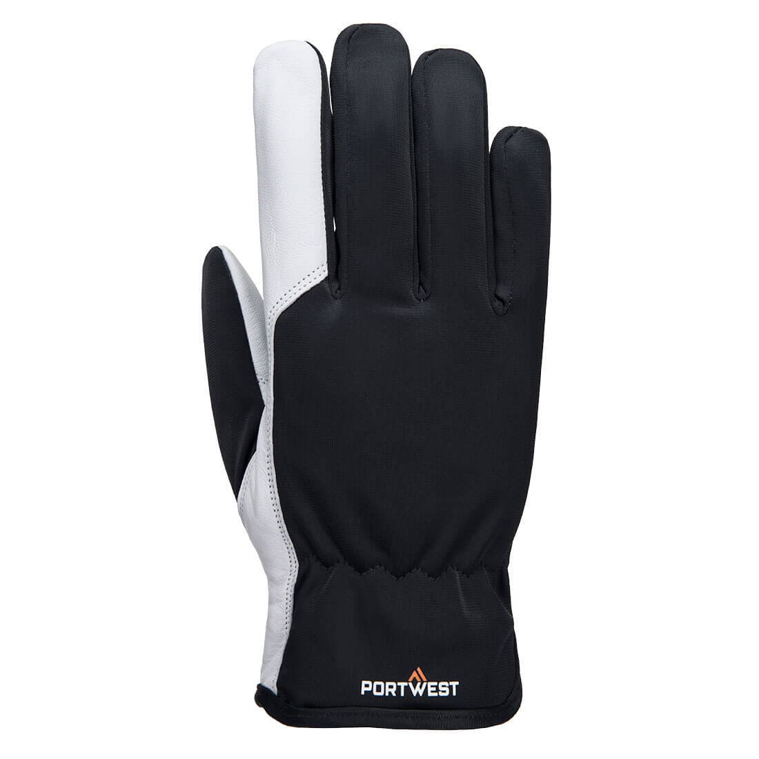 Guante Mechanic 120 con palma de piel y forro Gris - Portwest A282