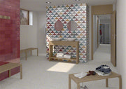 Baño con decorado Urbino Pesaro Multicolor - Vetonek