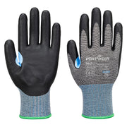Guante CS Cut D15 Nitrile Gris/Negro - Portwest A644