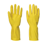 Guante doméstico de látex (240 pares) Amarillo - Portwest A800