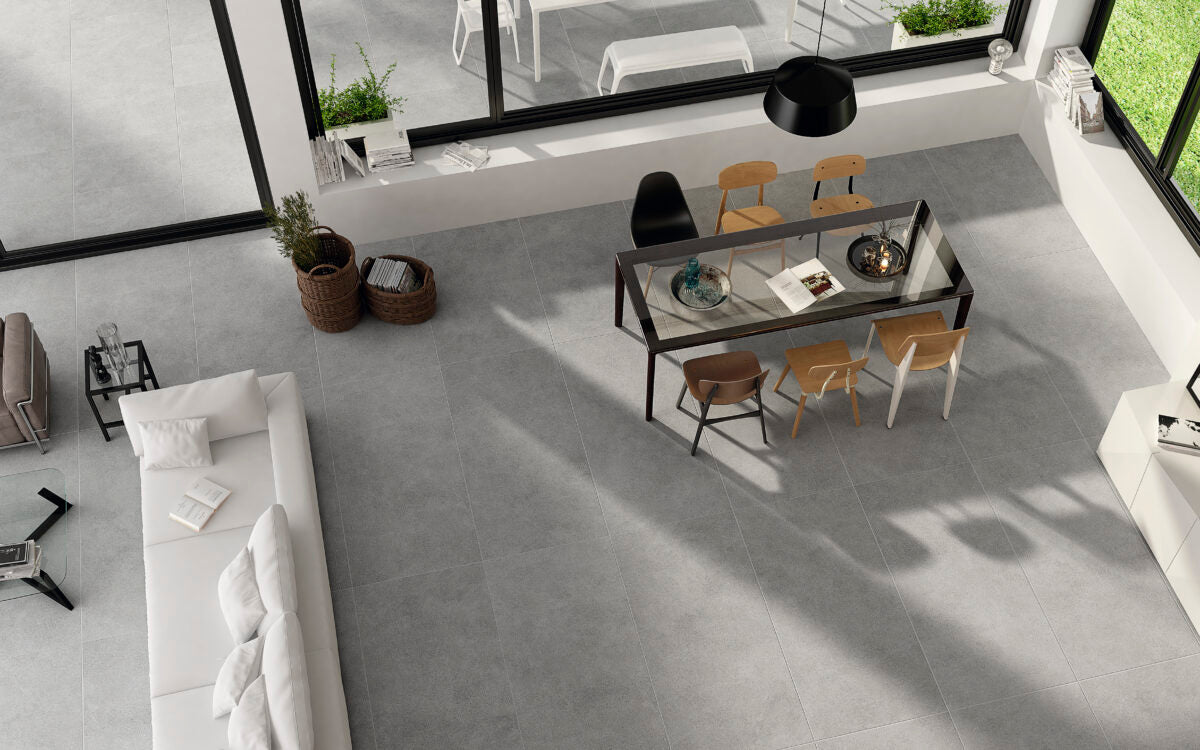 Avignon gris 60x120 en salón