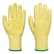 Cut E15 guante de silicona resistente al calor Amarillo - Portwest AP42