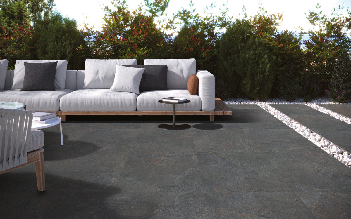 Porcelánico Annecy Oxide 60x90 20 mm - exterior
