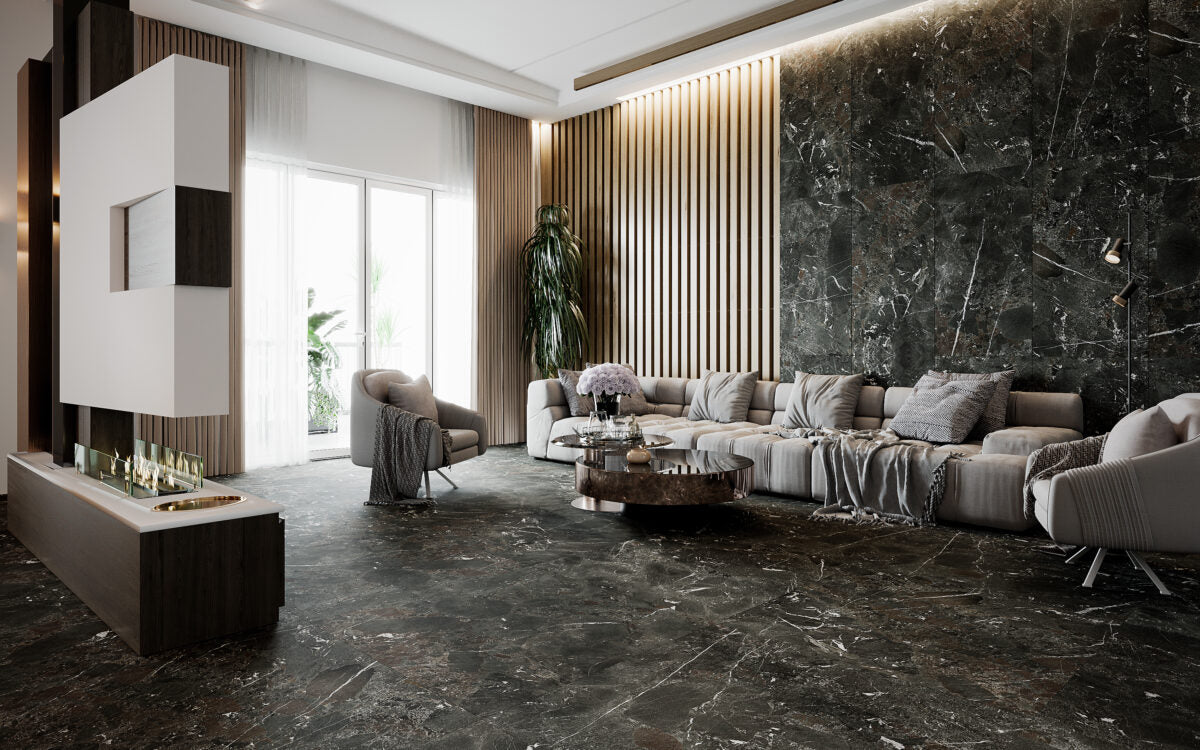 Limoges oscuro en salón