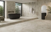 Limoges nature 75x150 en baño