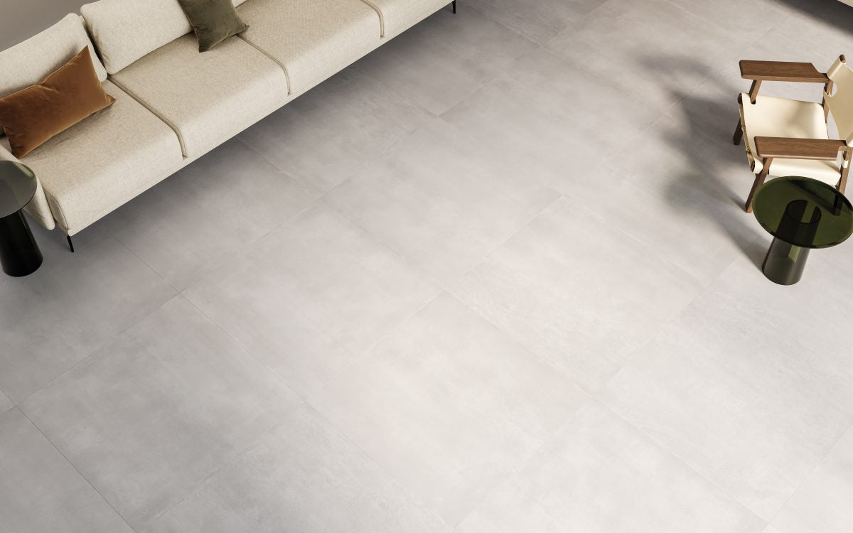 Laon Blanco 100x100 en salón
