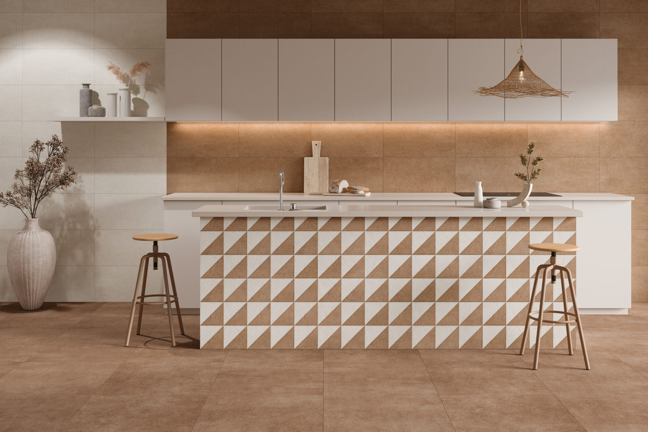 Lorient Earth 30x60 en cocina