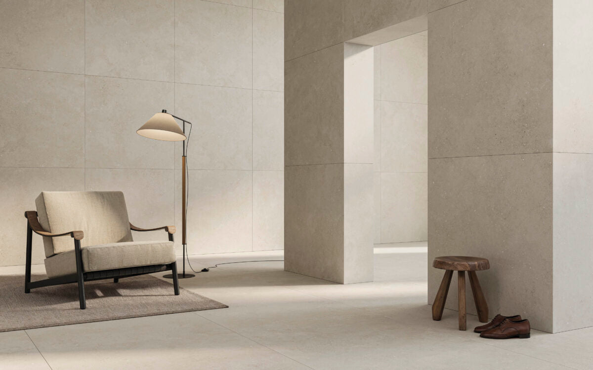 Mulhouse crema 100x100 en salón