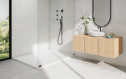 Evian Blanco 33x100 en baño