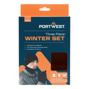 Juego de accesorios de invierno ( 3 piezas) Negro - Portwest B035