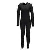Conjunto térmico base layer para mujer Negro - Portwest B128