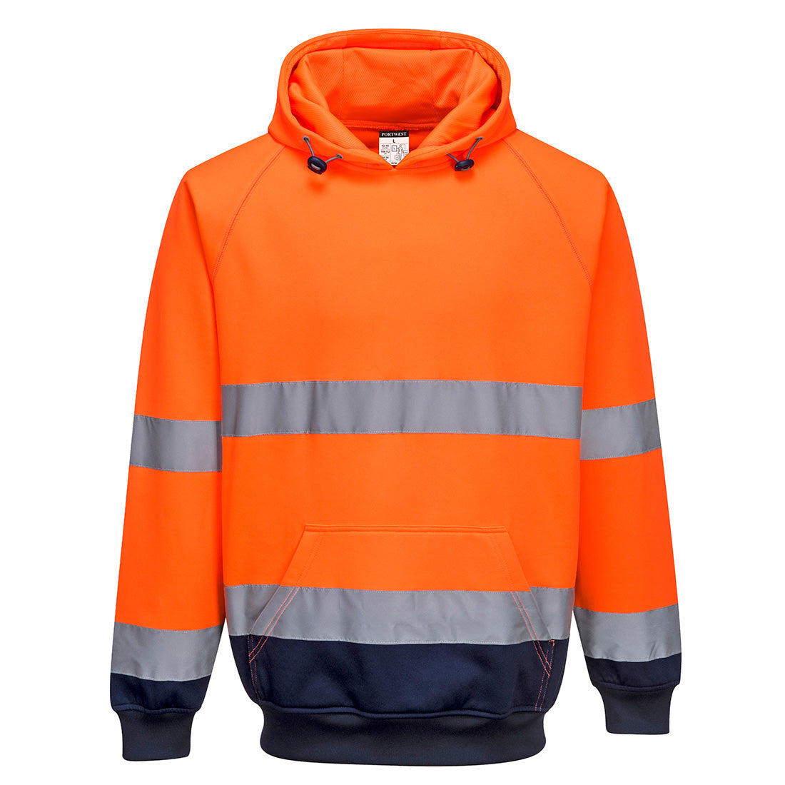 Sudadera Bicolor con Capucha - Comodidad y Estilo para el Trabajo Vetonek