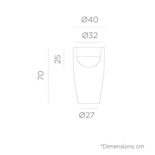 Macetero Bambú - Vetonek