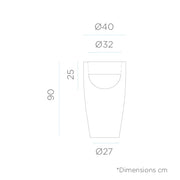 Macetero Bambú - Vetonek