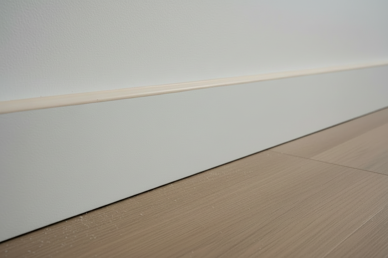 Rodapié Porcelánico Blanco Mate - Vetonek