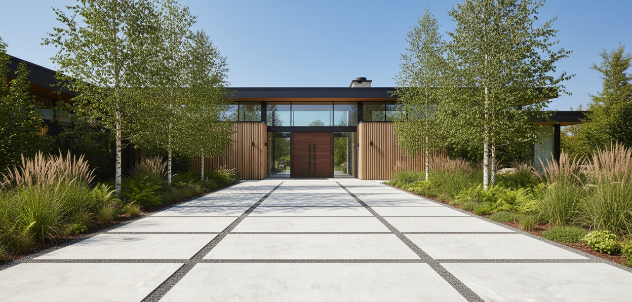 Losa porcelanica para jardin y exteriores