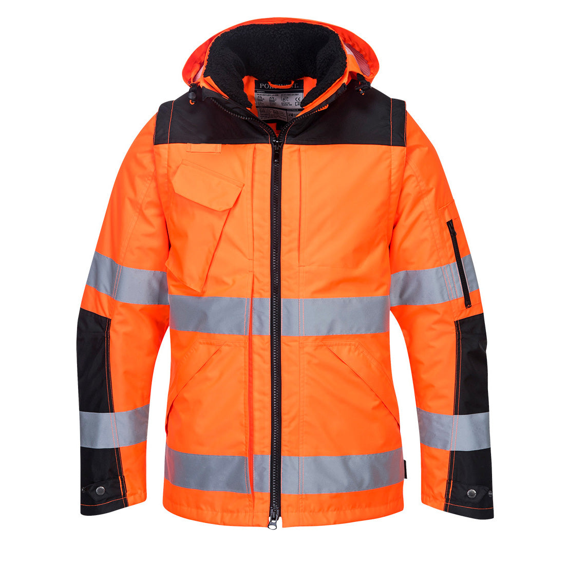 Chaqueta 3 en 1 Pro Hi-Vis: Versatilidad y Protección Vetonek