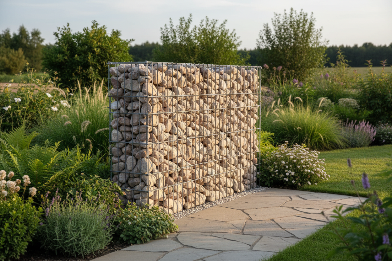 Canto rodado Rojo Gaviones - Vetonek