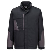 WX1 chaqueta de trabajo bicolor de algodón Negro/Gris - Portwest CD110
