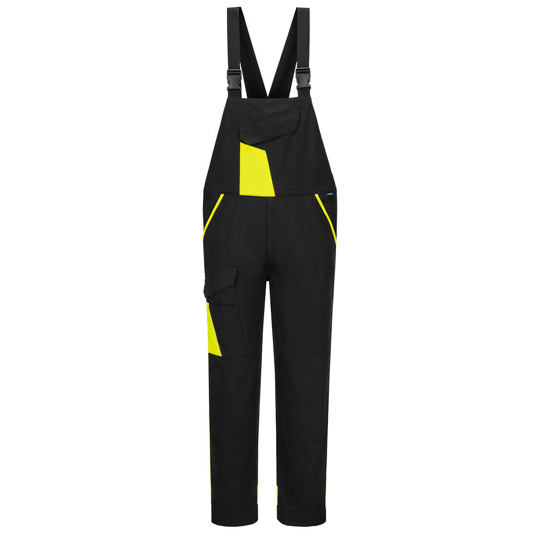 Peto WX1 Two Tone Cotton Negro/Amarillo - Portwest CD112
