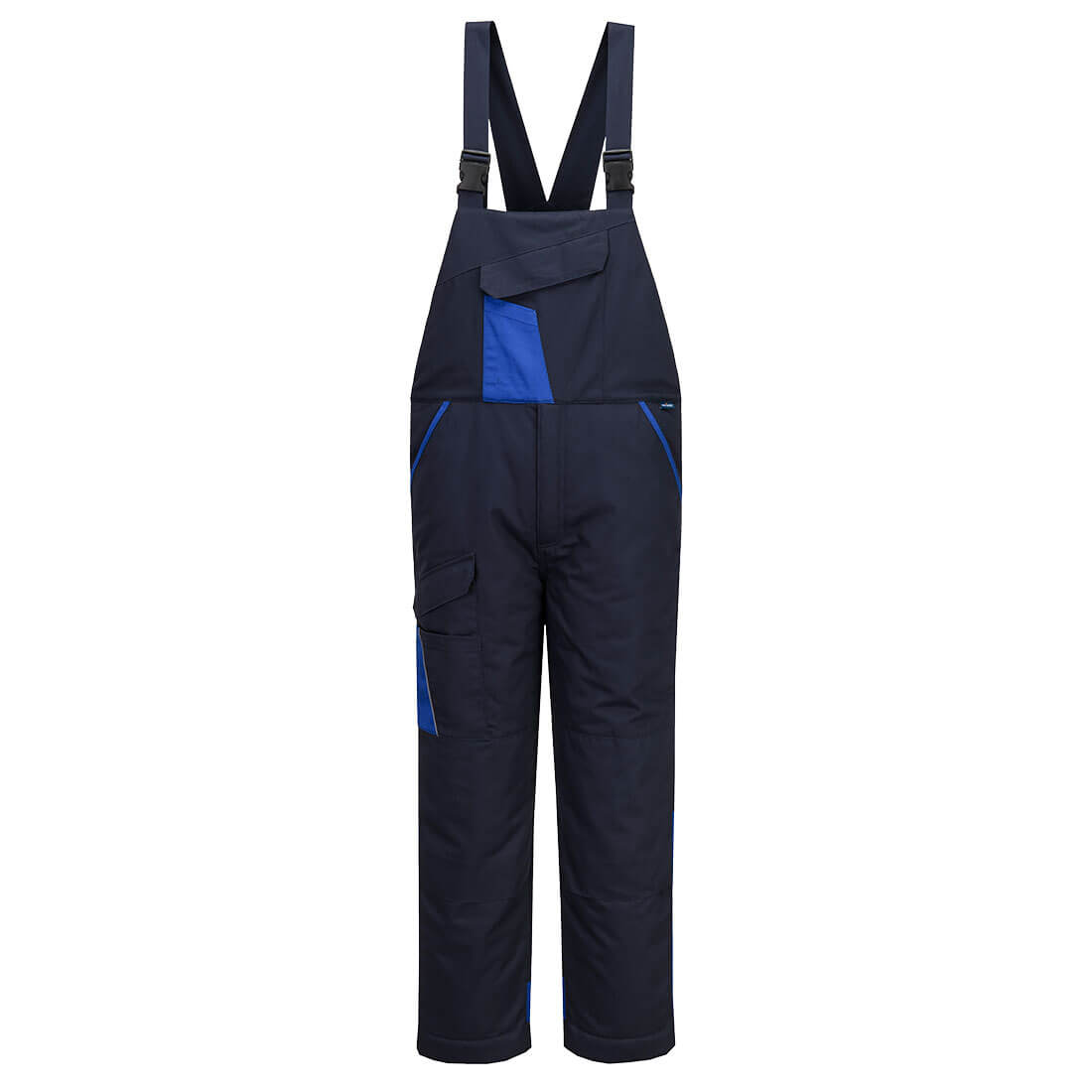 Peto bicolor aislante de algodón WX1 Azul marino/Azul royal - Portwest CD117