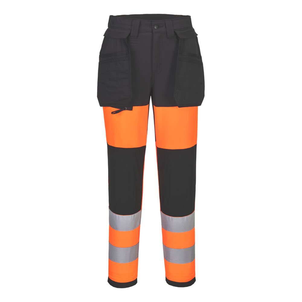 Pantaloni Hi-Vis Donna Class 1 Stretch Eco WX2 - Vetonek