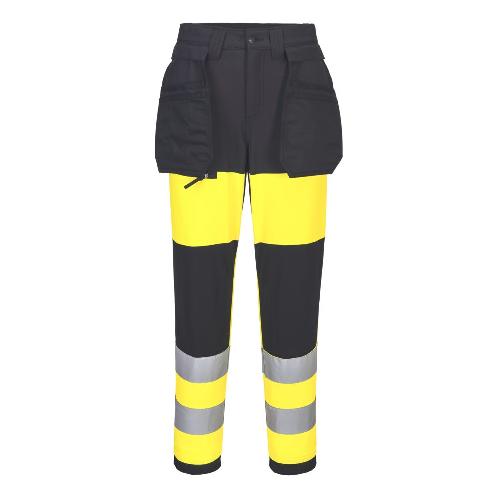 Pantaloni Hi-Vis Donna Class 1 Stretch Eco WX2 - Vetonek
