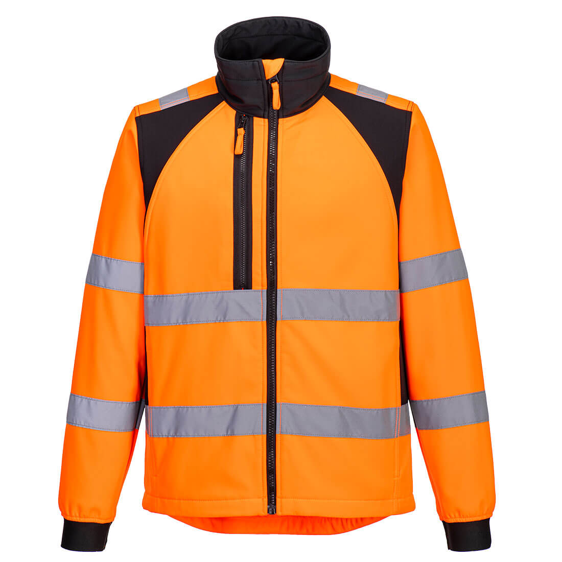Chaqueta Softshell de Alta Visibilidad WX2 Eco - Seguridad y Comodidad Vetonek