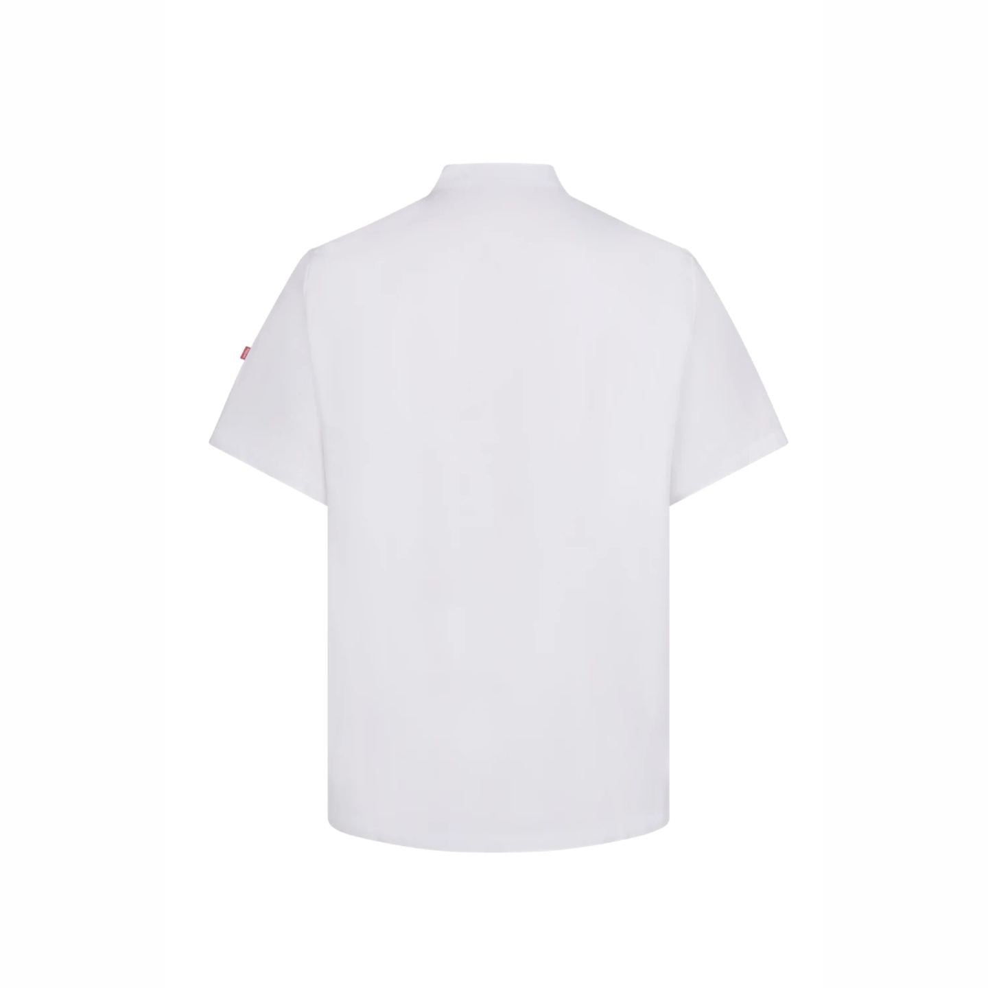 Espalda de la chaqueta de cocina de manga corta Velilla 405222 - Vetonek