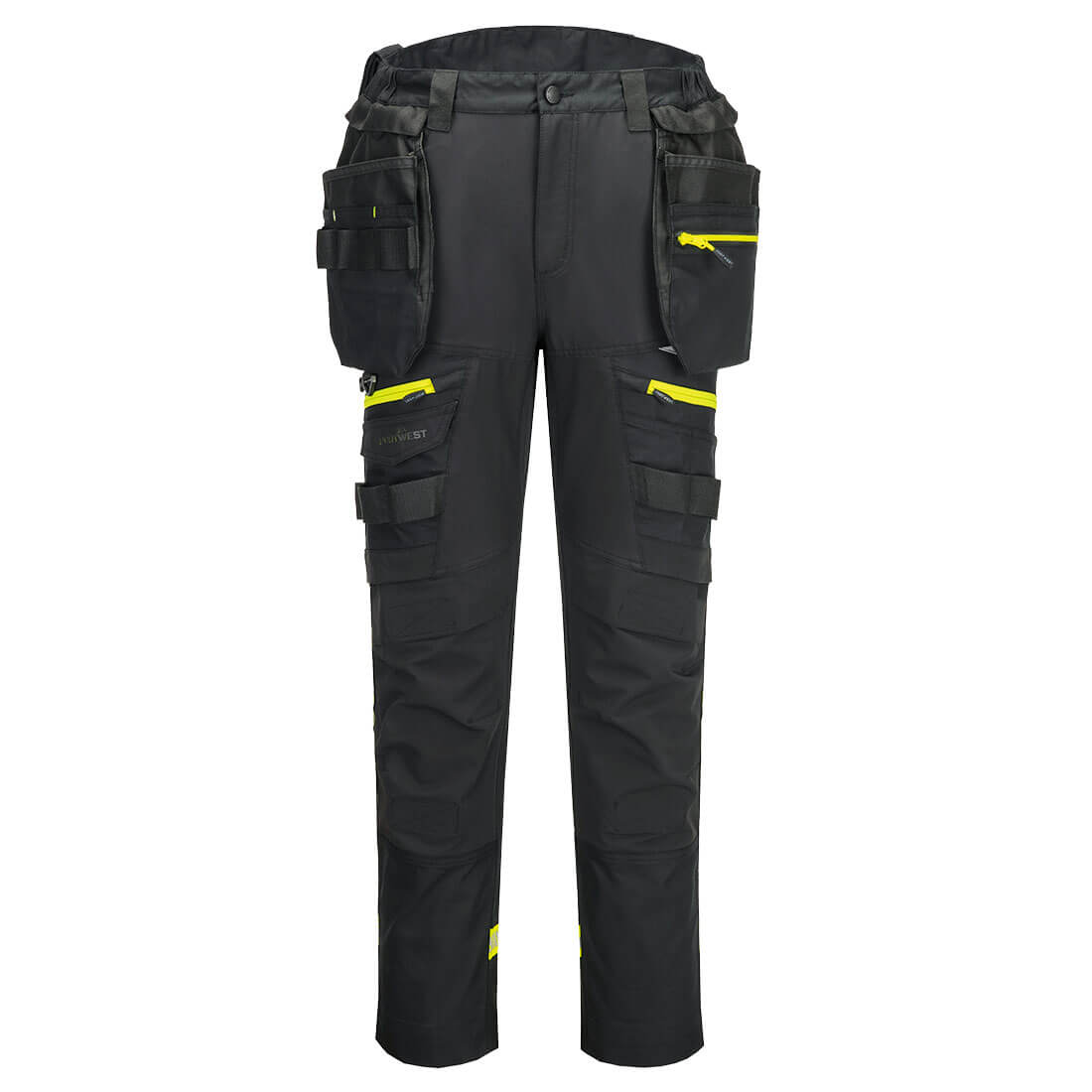 DX4 pantalones holster ligeros con bolsillos desmontables Negro - Portwest DX403