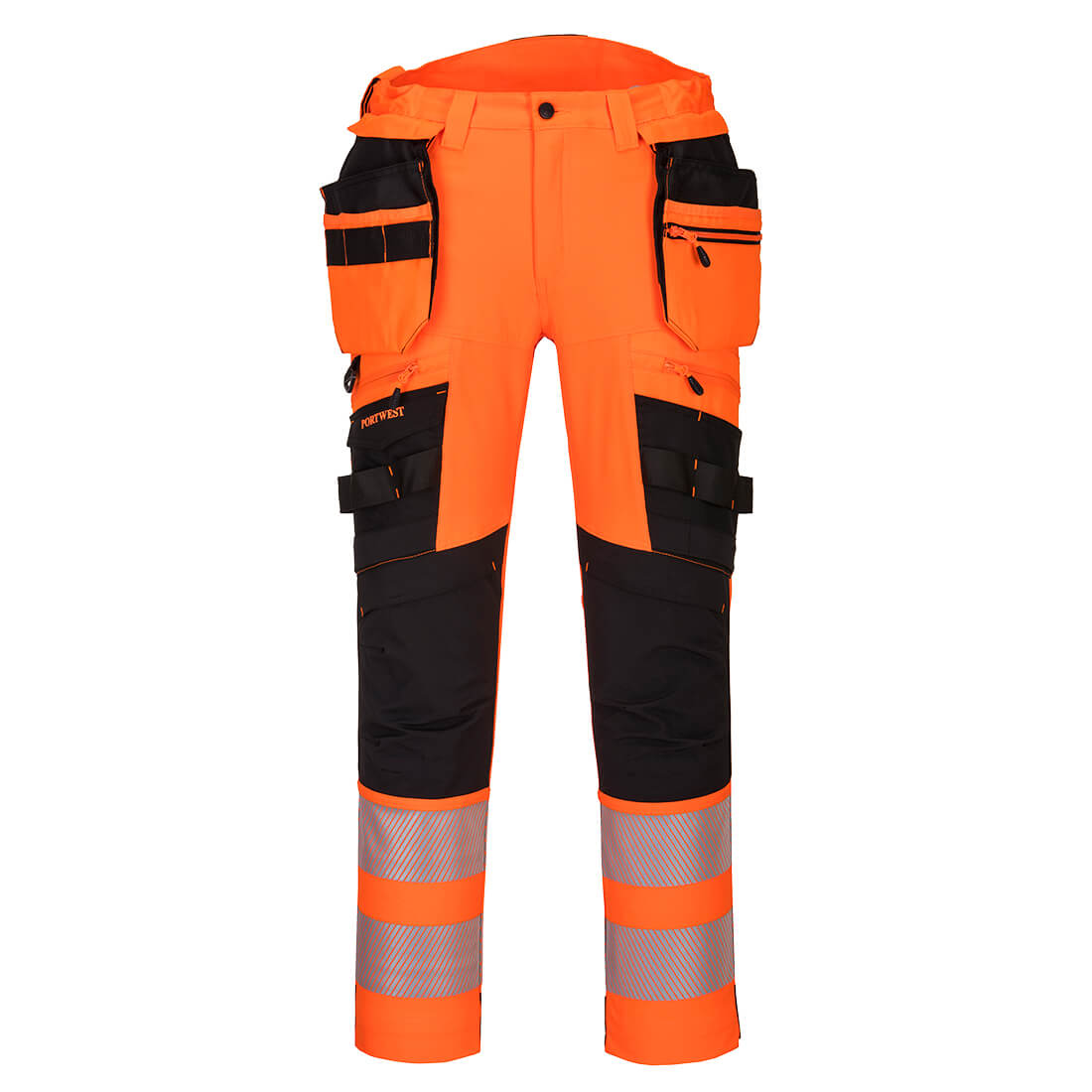 Pantalón de alta visibilidad DX4 Hi-Vis con bolsillos desmontables Vetonek