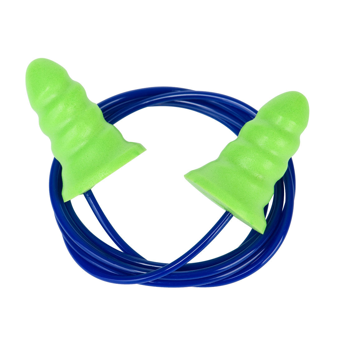 Tapones auditivos desechables de PU con cordón de baja atenuación (200 pares) Verde - Portwest EP27