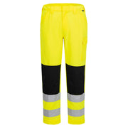 ES1 Essential pantalón de trabajo de alta visibilidad Amarillo Bajos - Portwest ES046
