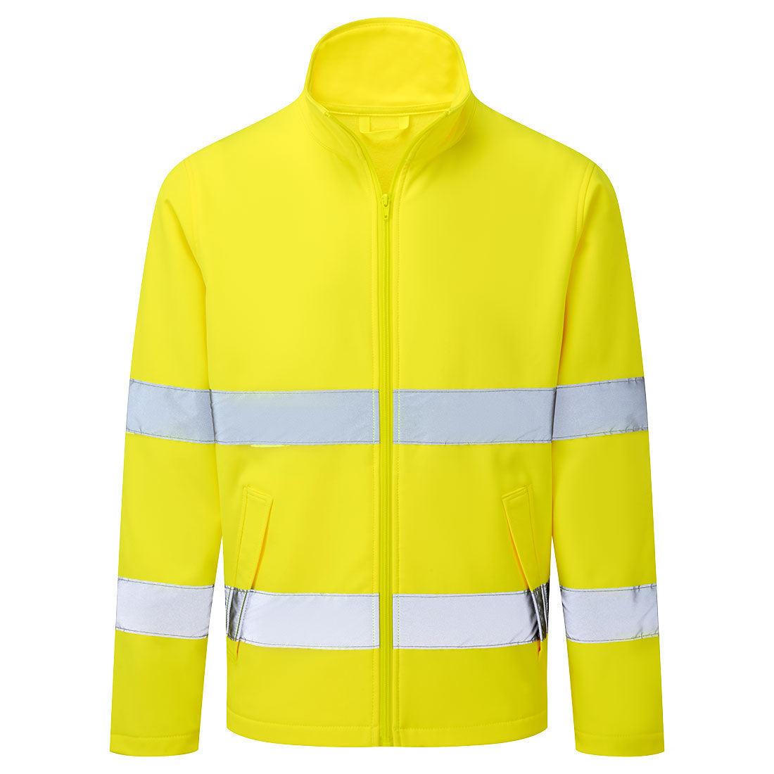 ES1 Essential chaqueta softshell de alta visibilidad (2L) Amarillo - Portwest ES428