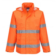 ES1 Essential chaqueta de lluvia de alta visibilidad Naranja - Portwest ES440