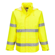 ES1 Essential chaqueta de lluvia de alta visibilidad Amarillo - Portwest ES440