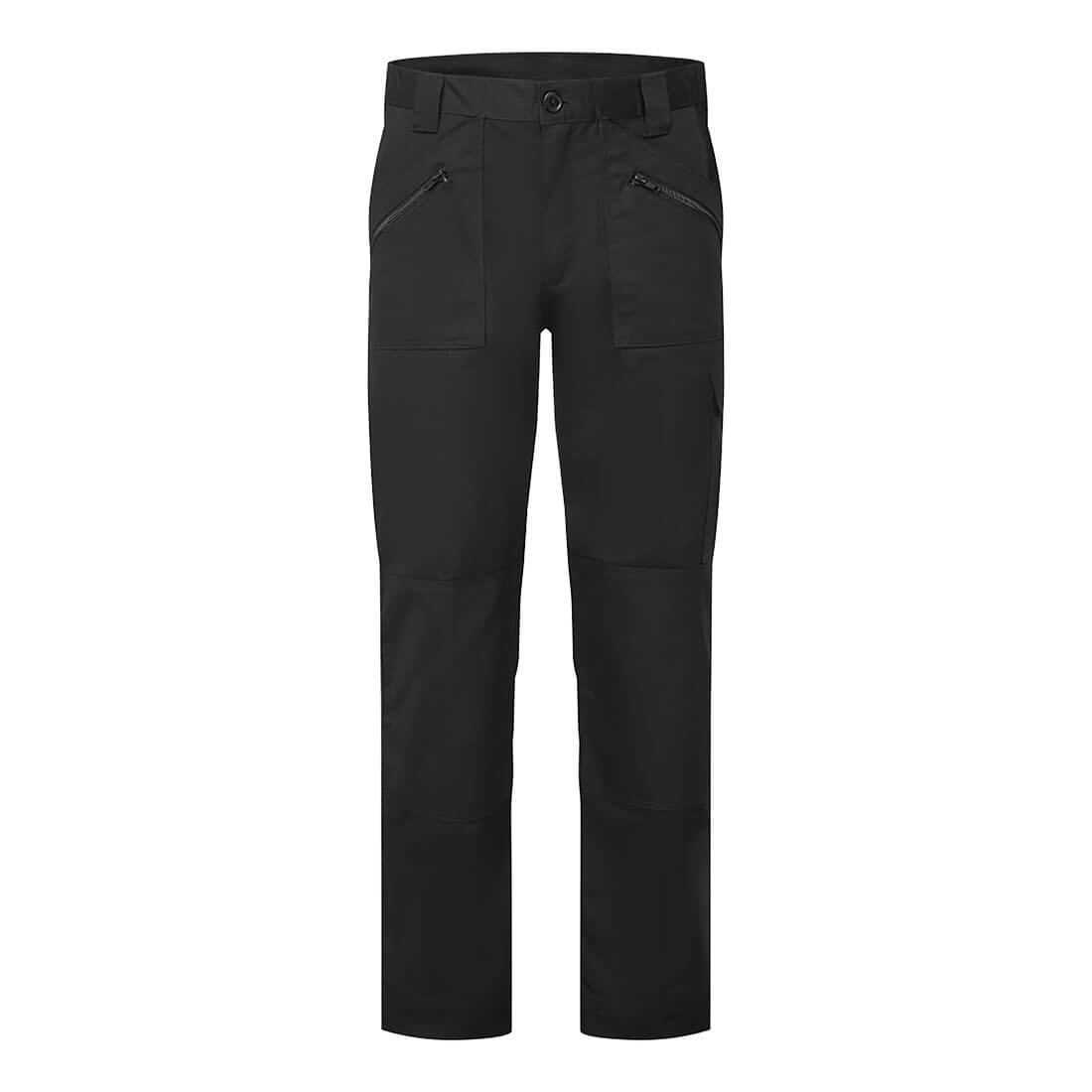 ES1 Essential pantalón Action Negro Bajos - Portwest ES887