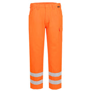 ES1 Essential pantalón combat de alta visibilidad Naranja - Portwest EST46