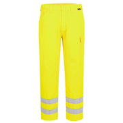 ES1 Essential pantalón combat de alta visibilidad Amarillo - Portwest EST46