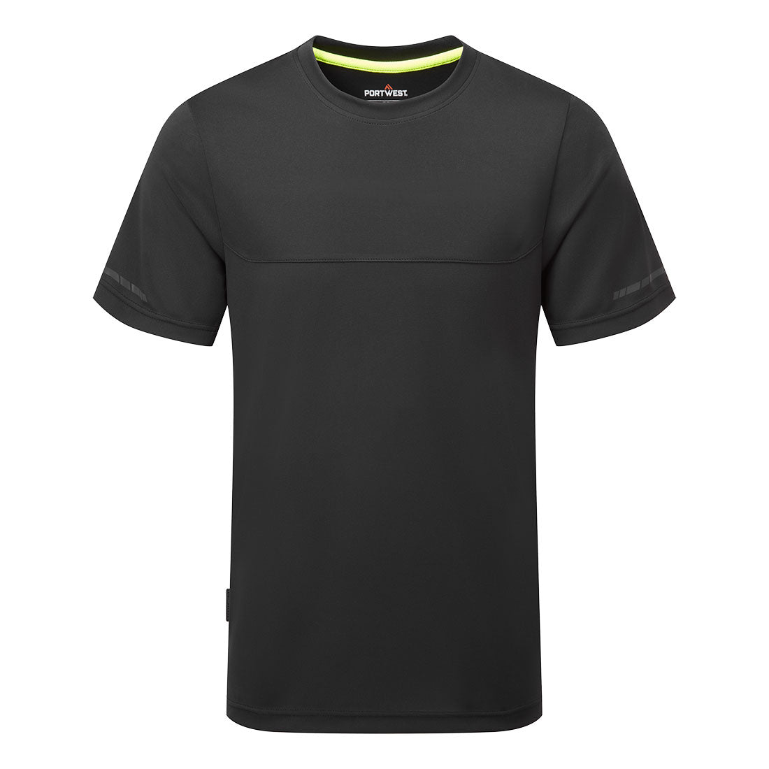 Camiseta ligera EV4 de manga corta Negro - Portwest EV411