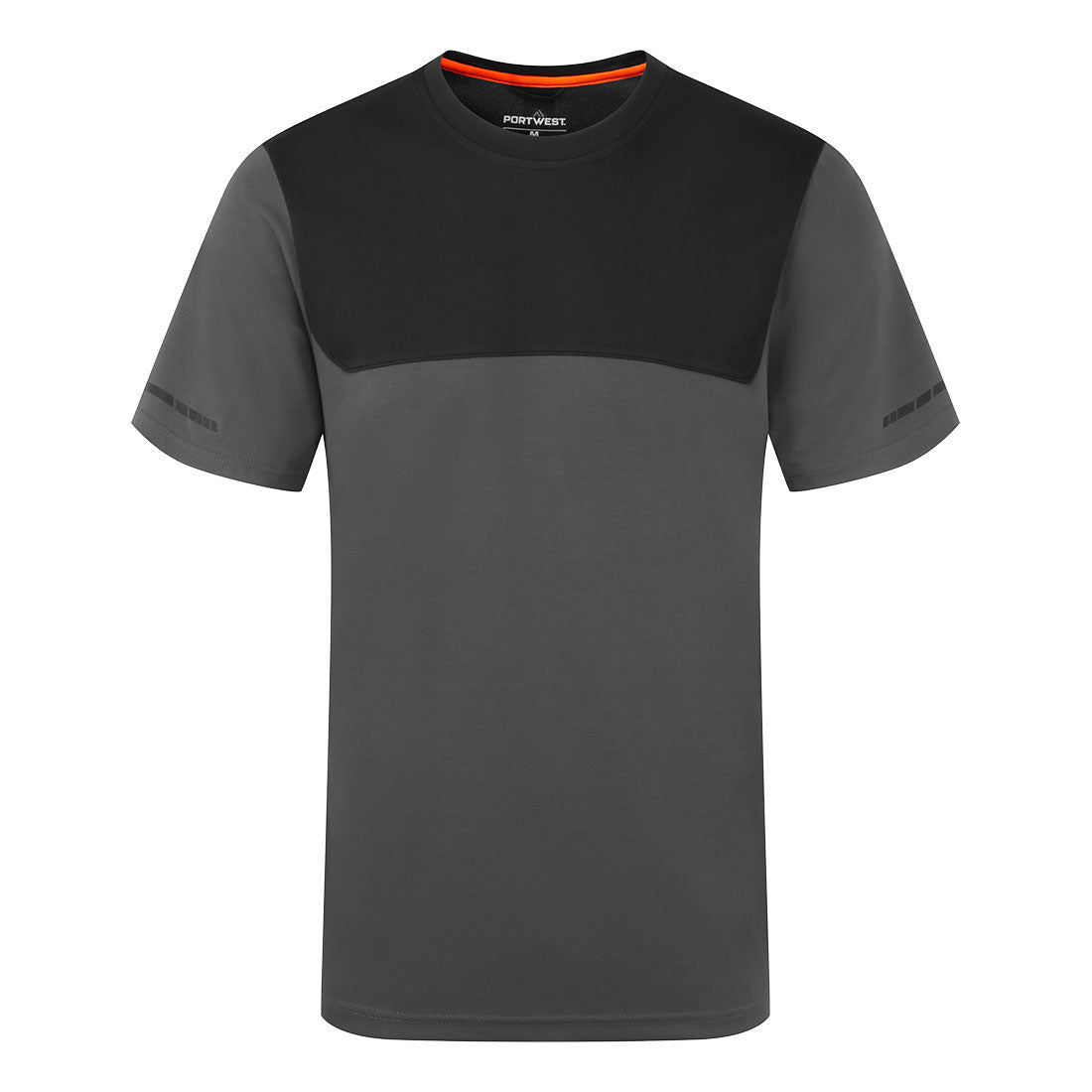 Camiseta ligera EV4 de manga corta Gris metal - Portwest EV411