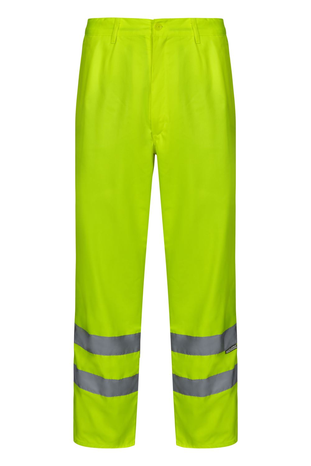 Pantalón forrado de alta visibilidad Velilla F160, amarillo flúor - Vetonek